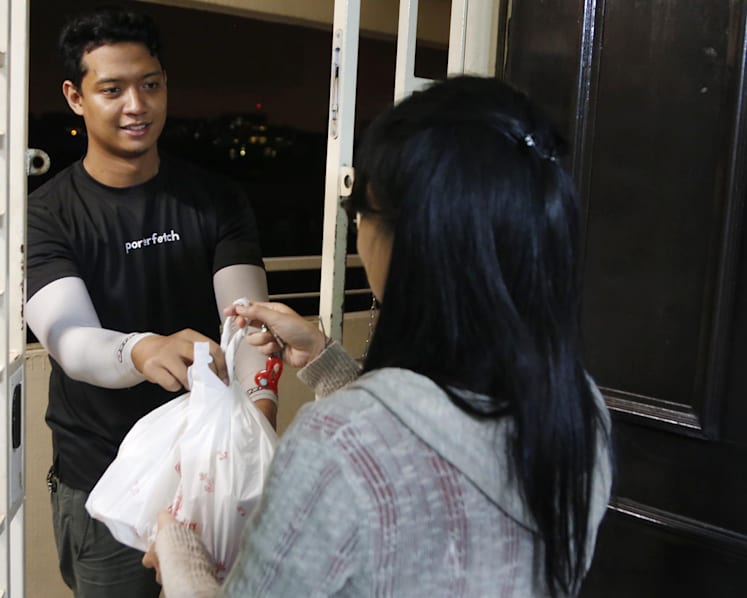 Porterfetch food delivery start-up caters to those who want late-night meals