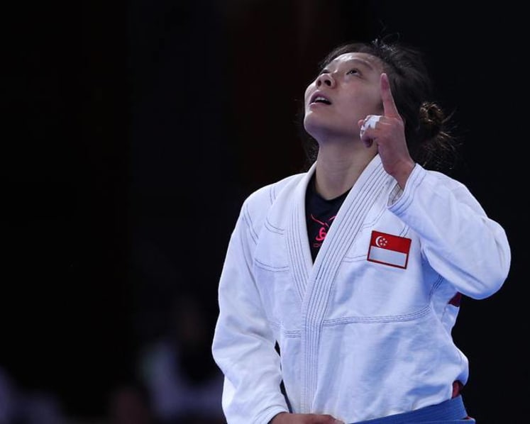 Asian Games: Singapore's Constance Lien wins silver in jujitsu