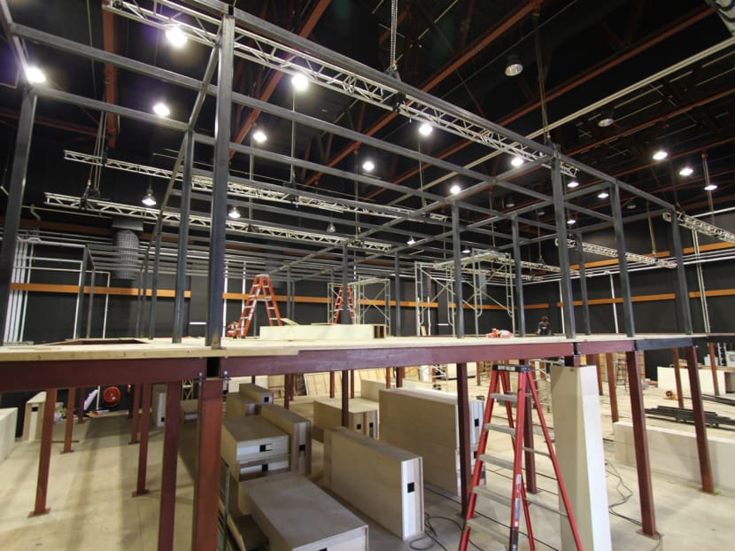 TV first: A specially-built double-story set for new drama Tanglin