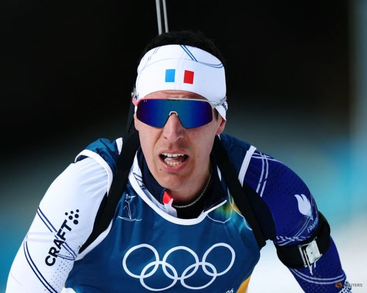 Biathlon-Fillon Maillet storms to gold for France in 'perfect race'