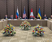 Ukraine war talks end in Geneva, neither side signals progress