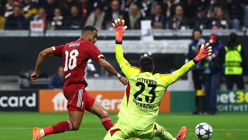 Liverpool end poor run with 5-1 thrashing of Frankfurt