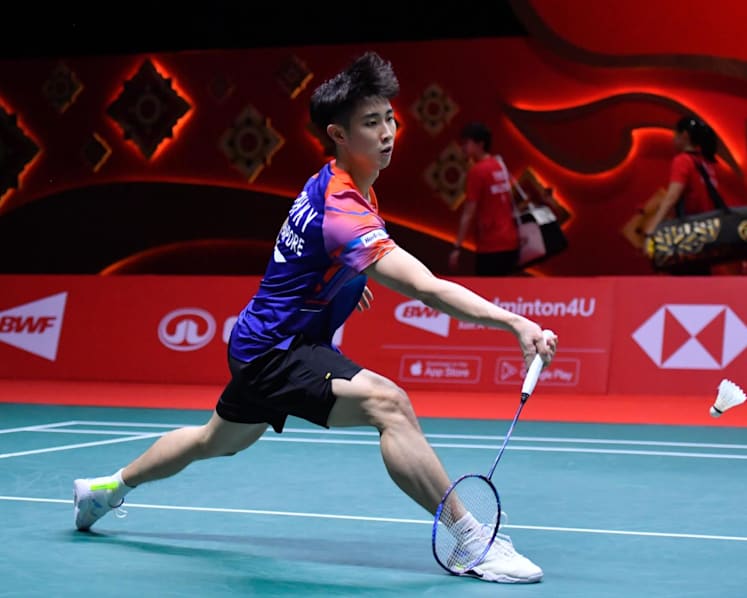 Singapore's Loh Kean Yew out of badminton World Tour Finals after losing final group match