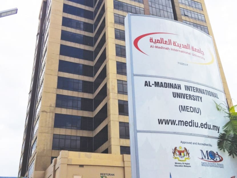 Al-Madinah International University in Shah Alam, Selangor. Photo: Malay Mail Online