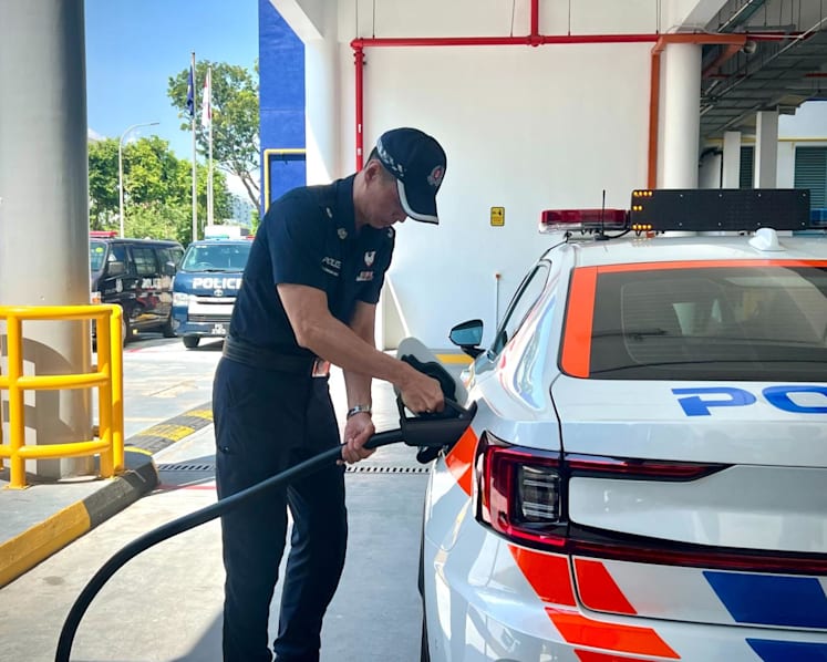Run-flat tyres, advanced surveillance systems: A look at Traffic Police's new Polestar 2 EVs for highway patrol