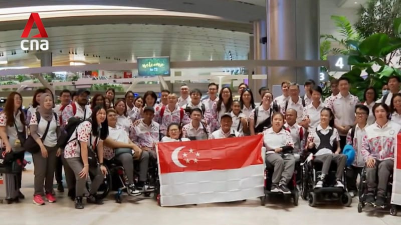 Team Singapore para-athletes head to Korat for biggest ASEAN Para Games 
