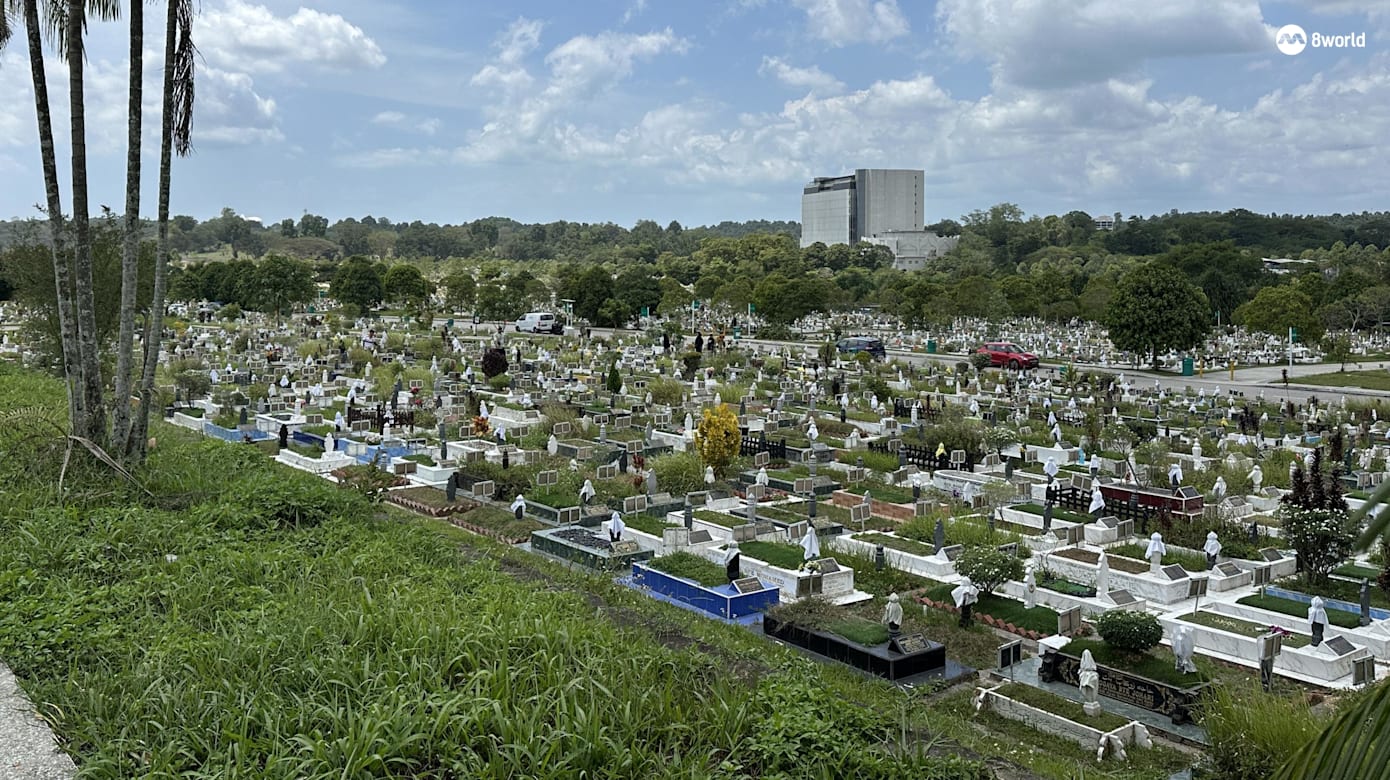 蔡厝港穆斯林和平墓地（Pusara Aman）。（图：梁居磊）