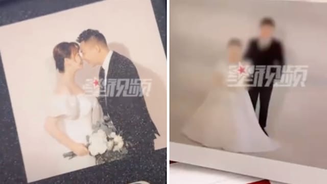 中国女子结婚四年后 惊觉婚纱照里是陌生人