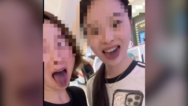 吃完火锅中国母女舌头变黑 涉事店已关闭原因待查