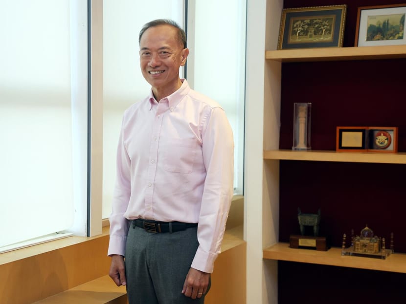 Mr George Yeo at the Lee Kuan Yew School of Public Policy on Aug 14, 2023. Mr George Yeo at the Lee Kuan Yew School of Public Policy on Aug 14, 2023.