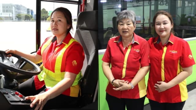 生意失败后转行开巴士 马女随母越堤开启第二人生