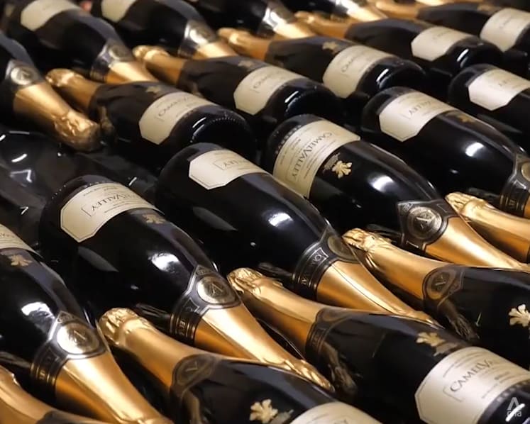 UK emerges as rising wine power in warmer world, as English vineyards bear fruit of pivot from grass to grapes