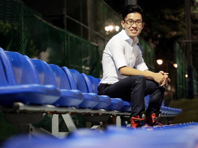 Mr Sin Xin Yi says it is more difficult for arts and social sciences graduates like himself to land a job upon graduation. Photo: Jason Quah