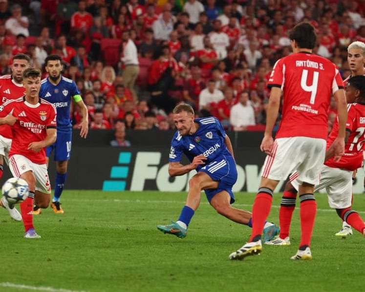 Qarabag stun Benfica with 3-2 comeback win in Lisbon