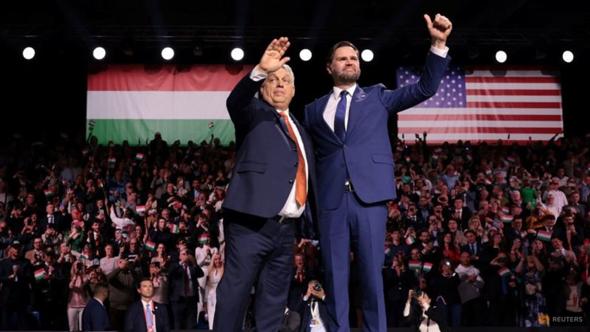 Vance says EU is meddling in Hungary's election as he backs Orban in Budapest