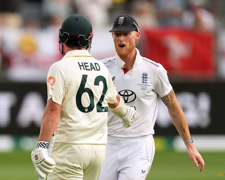 England's Stokes praises Australia's Head, supports his own errant batters