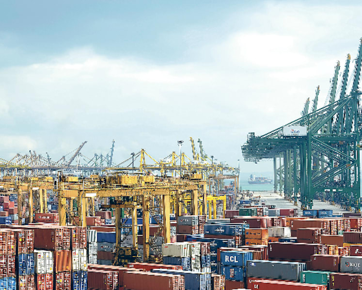 Exports fall raises odds of technical recession