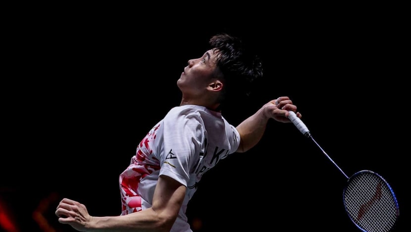 Singapore's Loh Kean Yew wins first match at badminton World Tour Finals