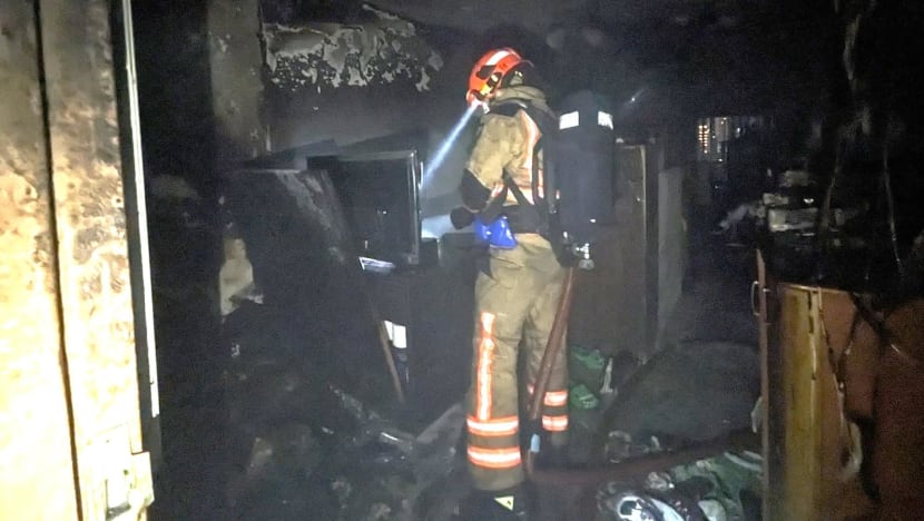 Fire breaks out in Lavender flat; blaze linked to electric bicycle battery: SCDF Fire breaks out in Lavender flat; blaze linked to electric bicycle battery: SCDF