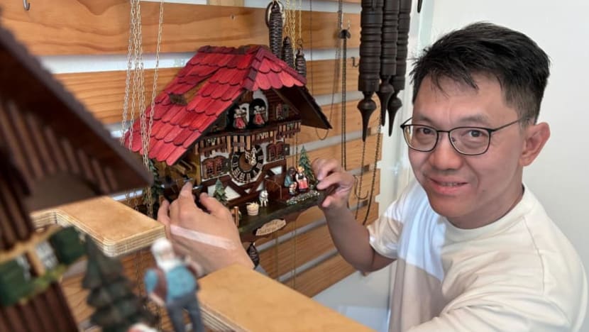 He is Singapore's only authorised cuckoo clock repair specialist – and a 'restorer of memories'