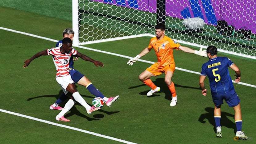 Balogun goes from hero to suspended spectator as US advance