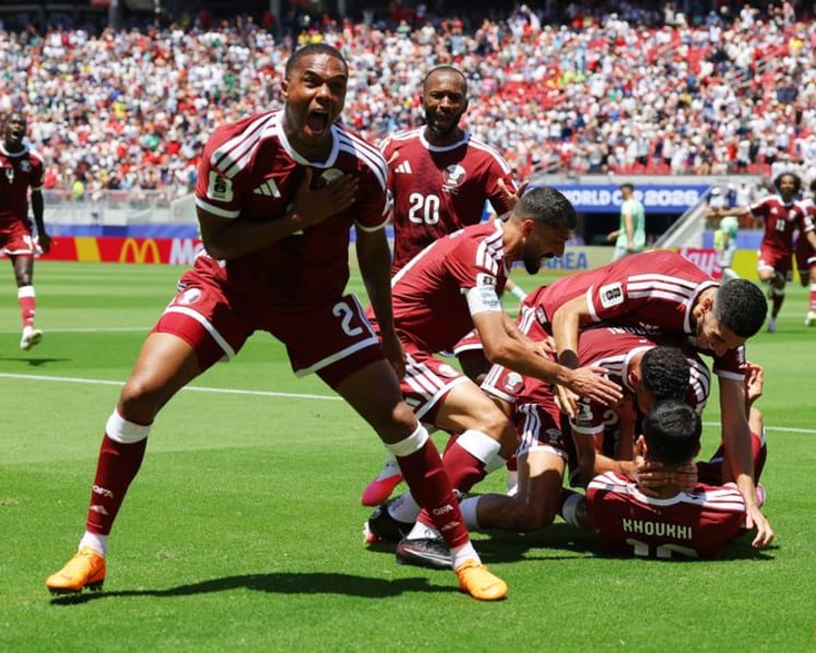 Qatar score late to clinch draw with stunned Switzerland in World Cup opener