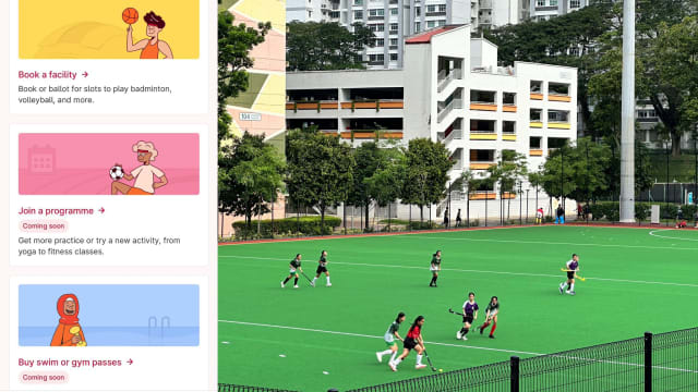 体理会将推新网络平台 让ActiveSG会员预订体育设施与活动