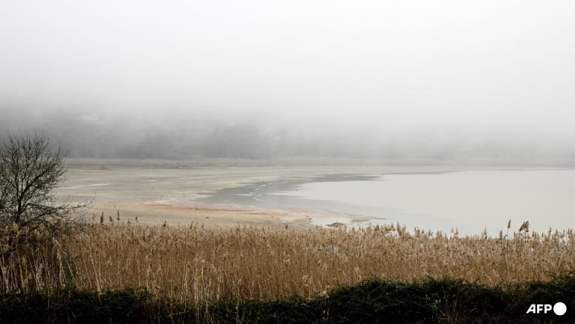 Sicily's only natural lake drying up as island grapples with drought Sicily's only natural lake drying up as island grapples with drought
