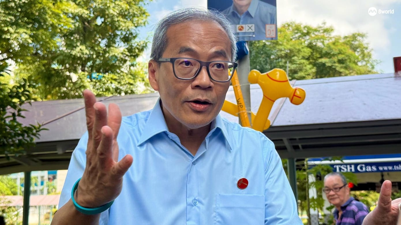 GE2025】陈立峰：若连任将继续提升后港社区- 8world