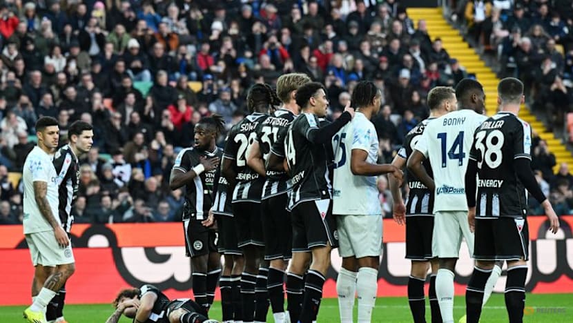 Inter set Serie A title race pace with win at Udinese