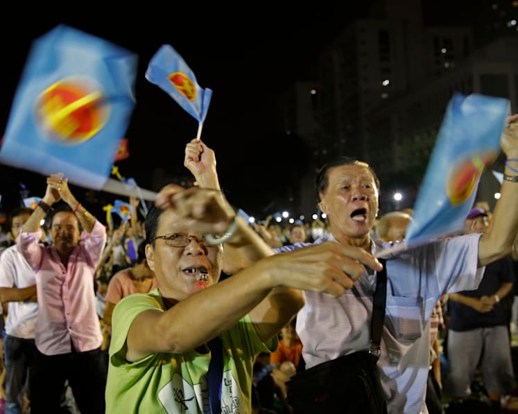 WP holds its second GE2015 rally