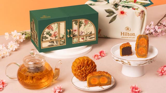 当月饼遇上当代艺术　相约在乌节希尔顿酒店