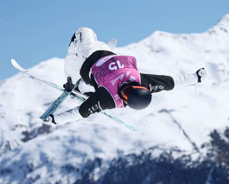 Freestyle skiing-Australian Woods edges Kingsbury on tiebreak to win moguls gold