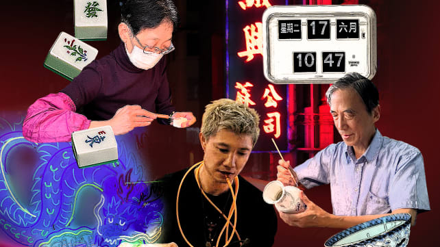 Retro flip clocks, mahjong tiles, neon signs: Meet the last masters behind Hong Kong’s dying trades