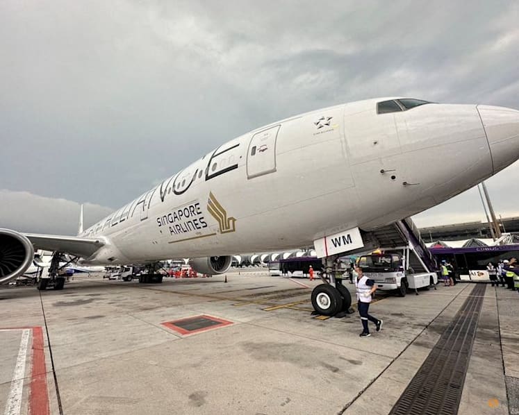 Singapore Airlines relief flight arrives at Changi Airport after passengers, crew shaken by severe turbulence