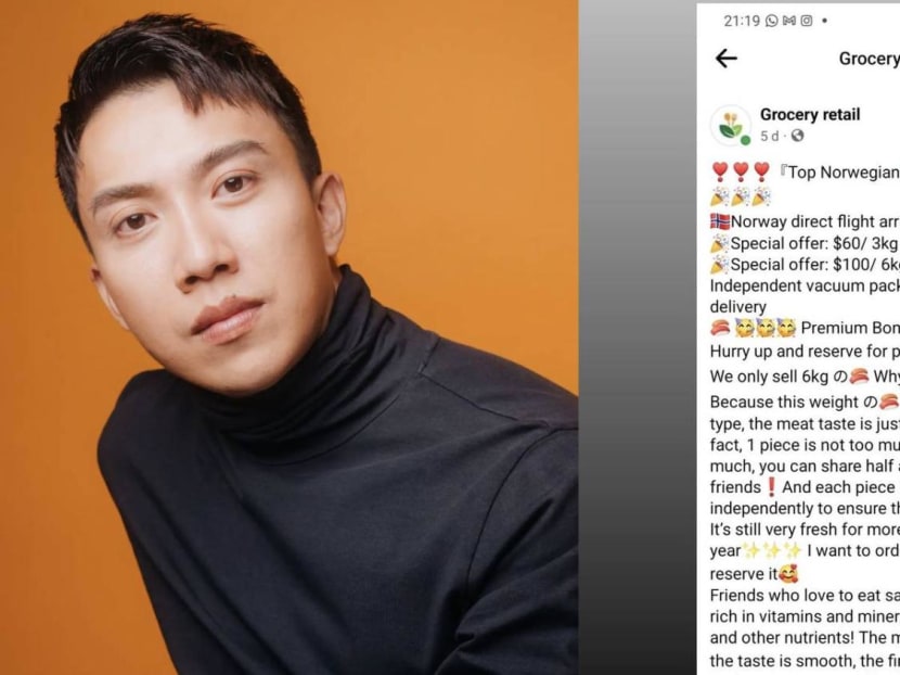 Charlie Goh Shares PSA After Getting Scammed Buying Salmon Online