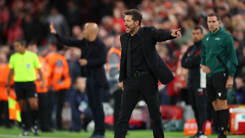 I was insulted for 90 minutes, says Simeone, after Anfield red card