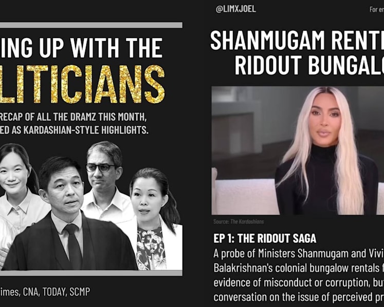 'Keeping Up With The Politicians': S’porean content creator spent 12 hours making Kardashians-themed video of SG current affairs