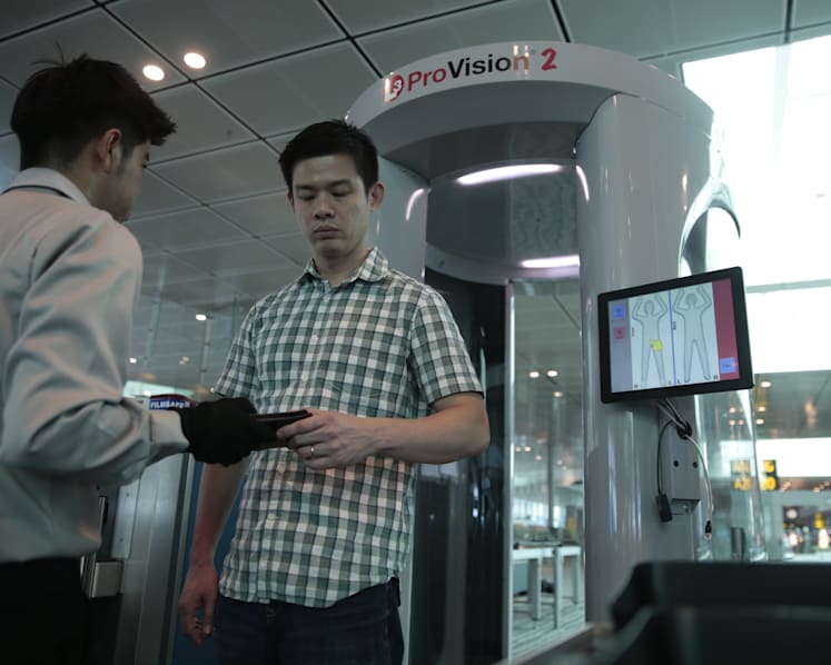 Changi Airport trials new luggage, body scanners
