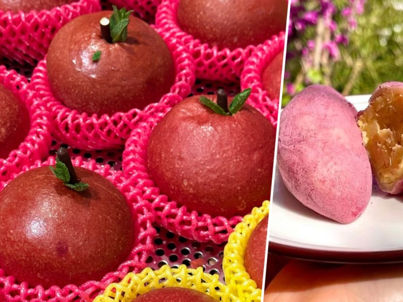 Viral apple & sweet potato-shaped buns from popular Korean bakery coming to S'pore