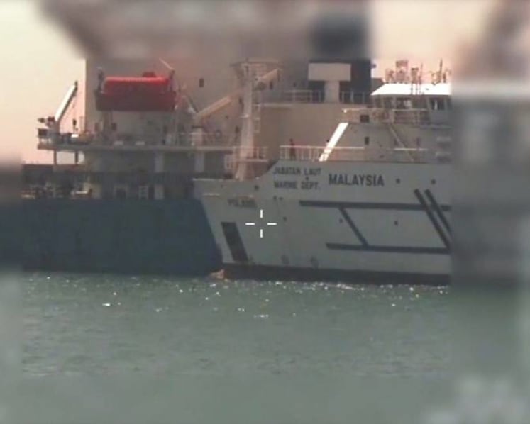 Polaris-Pireas collision: How it happened