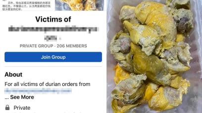 150 People File Police Report Against Durian Shop, Form FB Support Group