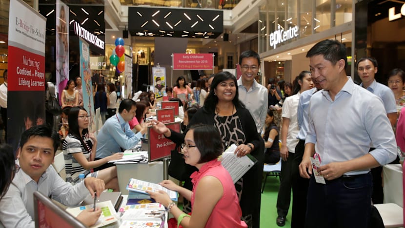 Programme lets early childhood educators learn on the job