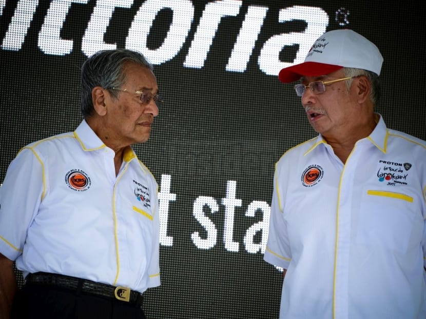 Dr Mahathir Mohamad has made his harshest criticism against PM Najib Razak today (April 2 2015), saying Barisan Nasional will lose the next general election if Najib remains in power. Photo: The Malaysian Insider