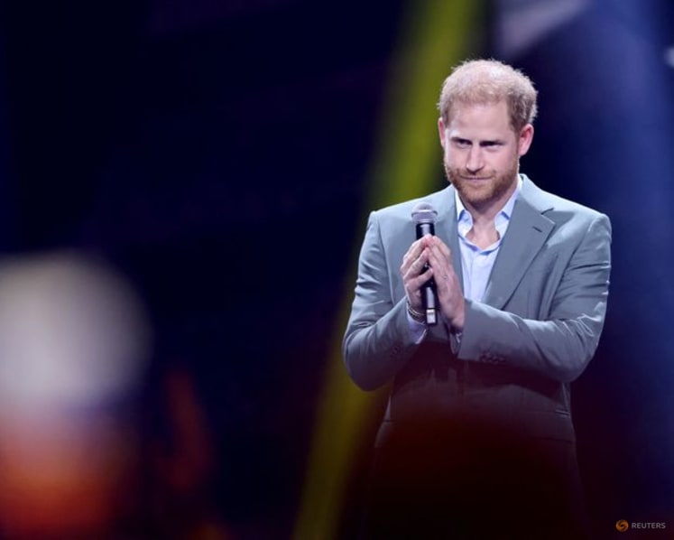 Britain's Prince Harry formally confirms he is now a US resident