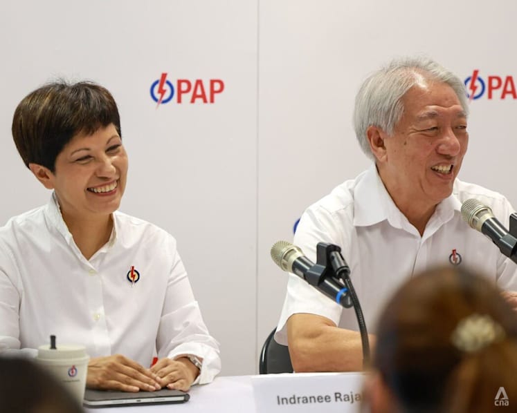 GE2025: SM Teo Chee Hean steps aside as Indranee Rajah leads PAP slate at new Pasir Ris-Changi GRC