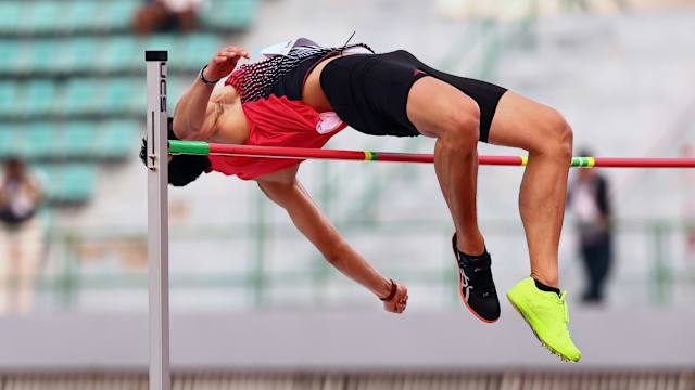 甘凯恩跳出佳绩 夺我国30年来首面跳高奖牌