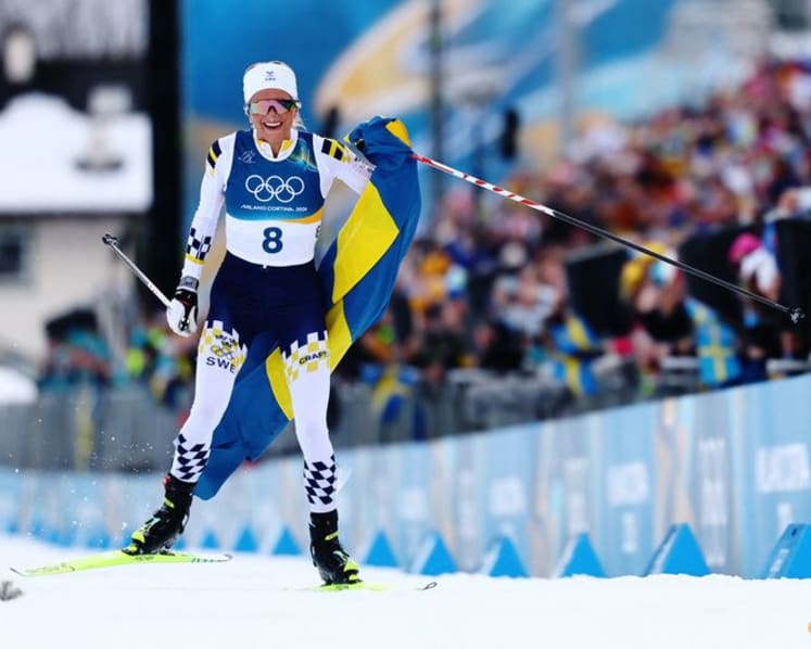 Cross-country-Karlsson leads Sweden 1-2 in women's skiathlon