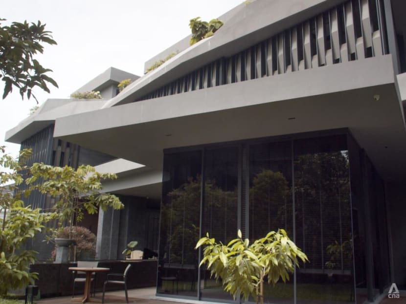 A bungalow that was once home to former President Ong Teng Cheong