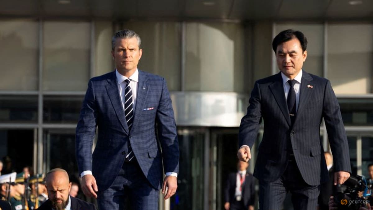 South Korea says North fired artillery rockets during Hegseth visit